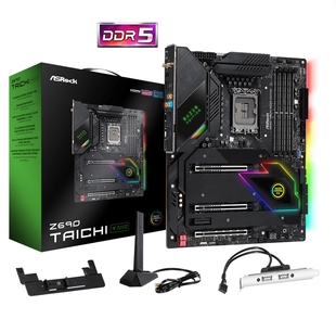 razer太极雷蛇主板1700支持12 14代cpu处理器 taichi 华擎z690