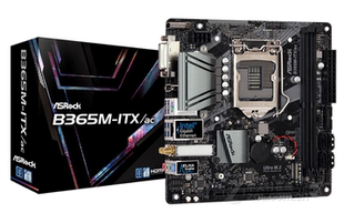 华擎B365M AC主板1151支持i38350i58600i78700i99900kcpu ITX