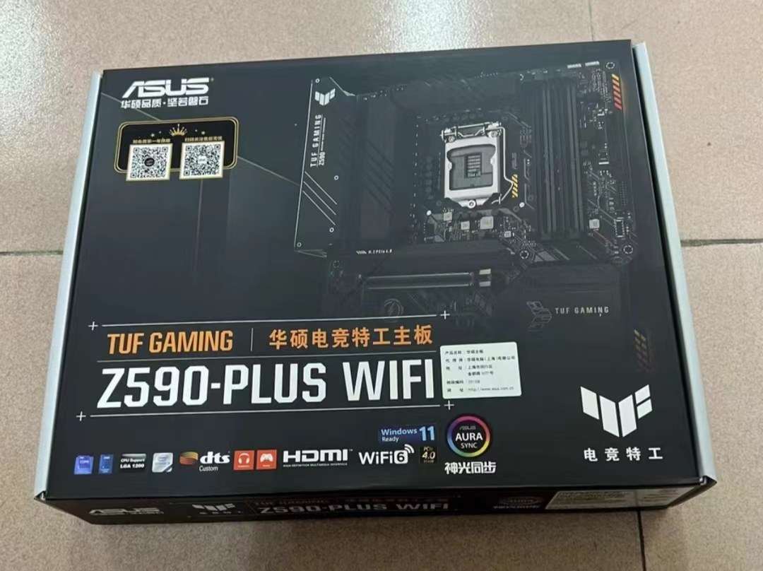 华硕TUFZ590-PLUSWIF支持11代