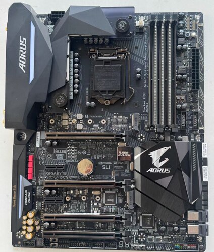 技嘉z270x gaming 8主板1151针支持6500 7500 7700kcpu处理器