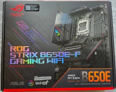 华硕b650 e f gaming wifi主板am5支持7800x3d 9700x 9950xcpu