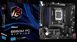 d4内存1700主板1700支持12 拆机华擎B660M Riptide 14代cpu