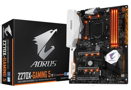 技嘉AORUS Z270X-Gaming5主板1151针支持i565006600i767007700k