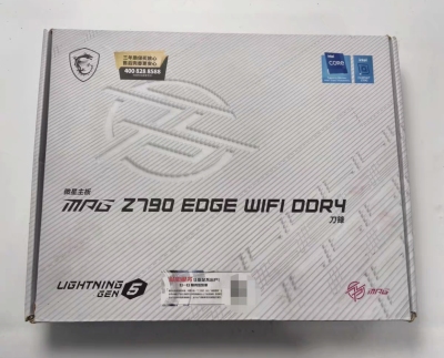 微星z790 edge wifi ddr4内存1700刀锋主板支持12/13/14代cpu