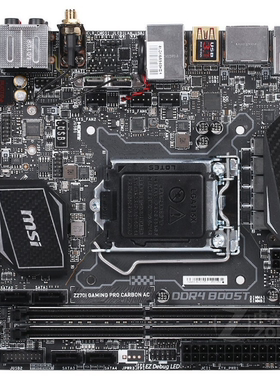 微星Z270I GAMING PRO CARBON AC主板1151itx支持i56600另海盗船