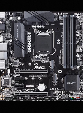 技嘉c246m wu4主板1151针支持8700 9900k 2146g 2226g 2288gcpu