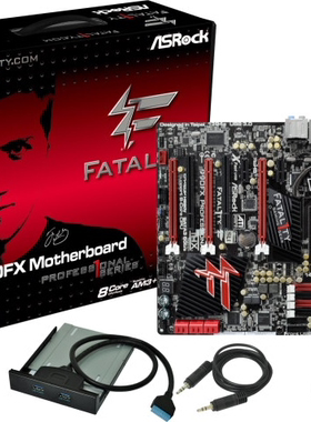 华擎990FX  Professional AM3+主板支持FX4100 6120 8370 9590cpu