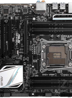 华硕X99-A/USB3.1 2011-V3支持i7 5960x E5-2699v42680v3cpu主板