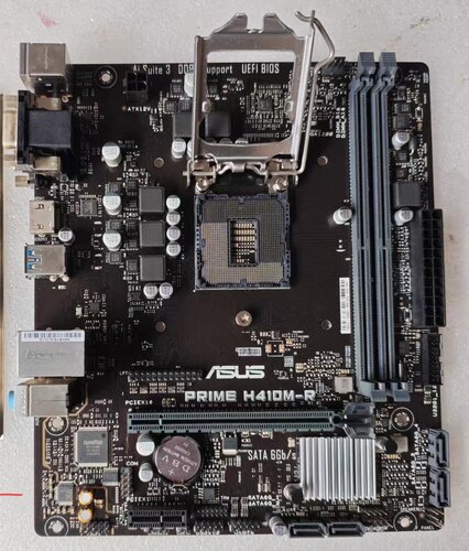 华硕prime h410m-r台式机主板1200针支持10700 11900kfcpu处理器