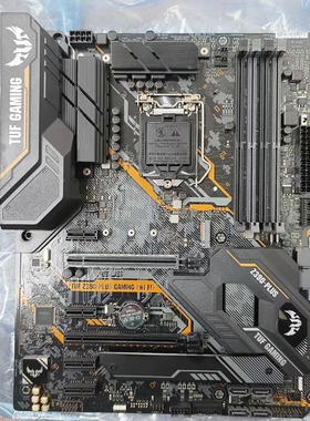 华硕tuf z390 plus gaming wifi主板1151针支持8700 9900kf cpu