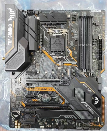 华硕tuf z390 plus gaming wifi主板1151针支持8700 9900kf cpu