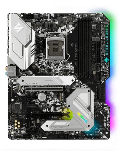 华擎z390 steel legend钢铁传奇1151主板支持8700 9900kf cpu