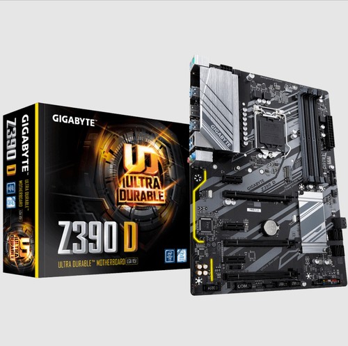 技嘉Z390 D台式机主板 1151针支持8700 9700 9900kfcpu处理器