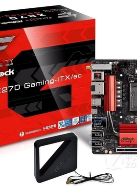 华擎Z270 Gaming-ITX/ac主板1151支持i565006600i767007700k雷电3