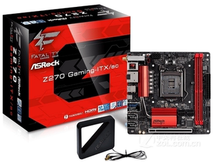 华擎Z270 Gaming-ITX/ac主板1151支持i565006600i767007700k雷电3