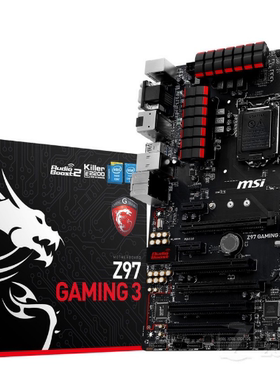 MSI/微星Z97 GAMING 3主板支持i34130i54460i747704790kcpu处理器
