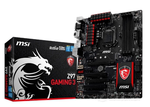 MSI/微星Z97 GAMING 3主板支持i34130i54460i747704790kcpu处理器