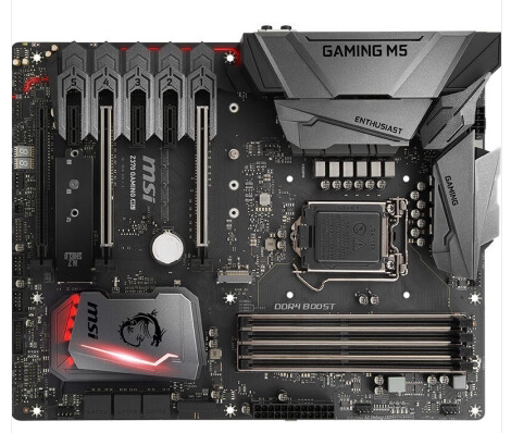微星Z370 GAMING M5主板1151支持i39100i58600i787009900kcpuddr4