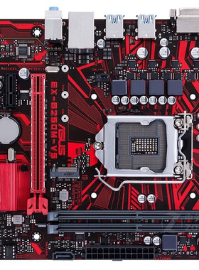 华硕EX-B250M-V5台式机主板1151支持i56400t6600i767007700kcpu