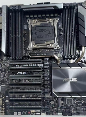 华硕WS X299 SAGE/10G主板2066支持7800x 7920x 10980xcpu