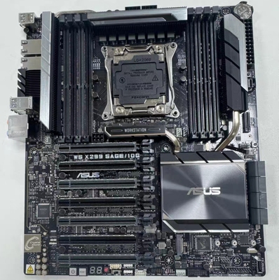 华硕WS X299 SAGE/10G主板2066支持7800x 7920x 10980xcpu