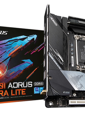 技嘉Z690I AORUS ULTRA LITE DDR5 1700主板支持12代cpu5代内存条