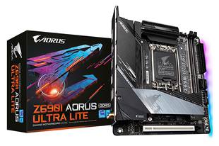 技嘉Z690I AORUS ULTRA LITE DDR5 1700主板支持12代cpu5代内存条