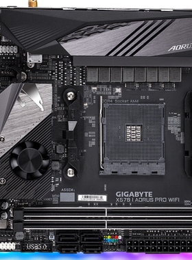 技嘉X570 I AORUS PRO WIFI AM4锐龙3600X/3800X/5950x台式机主板