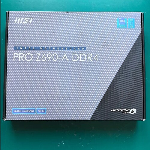 微星PROZ690-ADDR4主板