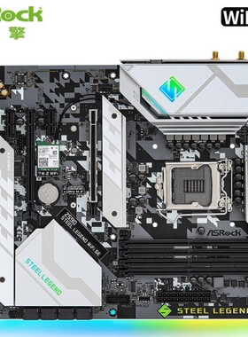 华擎Z590 Steel Legend WiFi 6E1200针主板支持10/11代cpu台式机