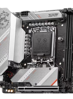 微星MPG B760I EDGE WIFI DDR5内存1700台式机主板支持12/13代cpu