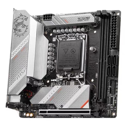 微星MPG B760I EDGE WIFI DDR5内存1700台式机主板支持12/13代cpu
