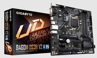 技嘉B460M DS3H V2 1200主板支持10600 10700 10900KFcpu处理器
