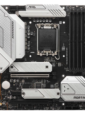 微星MAG B660M MORTAR WIFI DDR5 1700台式机主板i712700i912900K