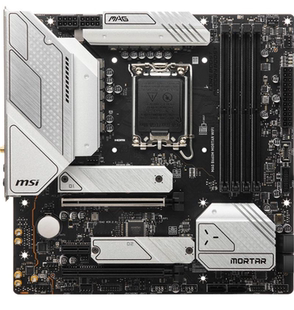 微星MAG B660M MORTAR WIFI DDR5 1700台式机主板i712700i912900K