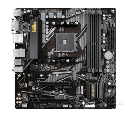 技嘉B550MDS3H支持5代锐龙cpu
