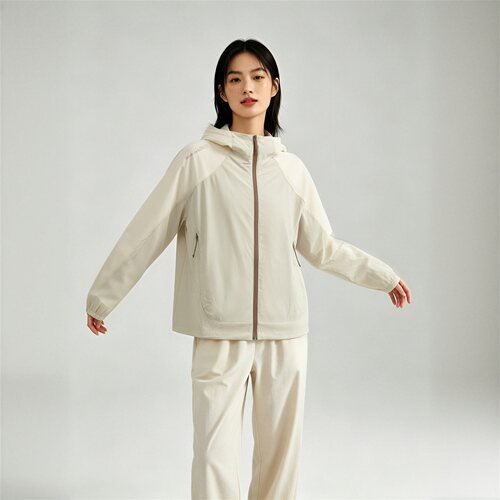 李宁户外女子防风休闲外套