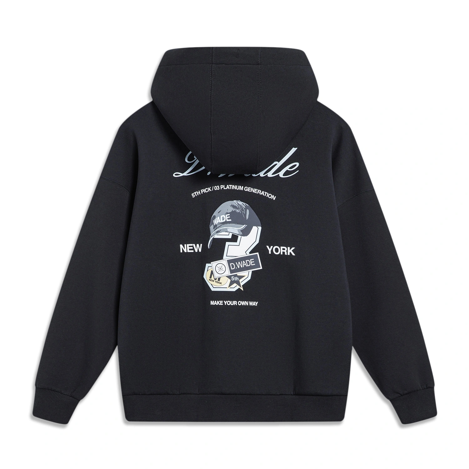 李宁韦德系列套头男子时尚卫衣