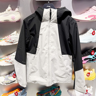 新款 保暖加绒防泼水运动风衣AWBV089 2025冬季 李宁三合一外套男士