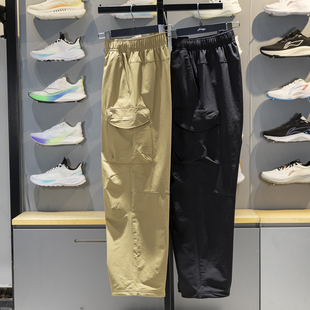 AYKV559 反伍BADFIVE加绒保暖宽松直筒卫裤 李宁运动裤 男子2025冬季