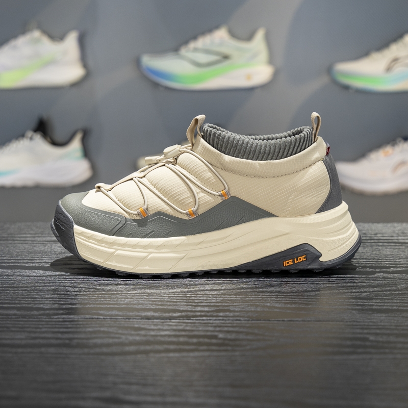 李宁男女通用一脚蹬休闲鞋