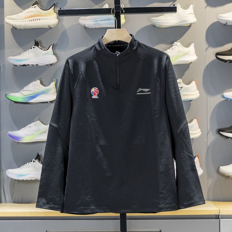 李宁男子长袖T恤2025冬季新款专业篮球系列百搭运动卫衣ATLV137,运动服/休闲服装,运动T恤,淘宝优惠券,粉丝福利购,淘宝优惠卷