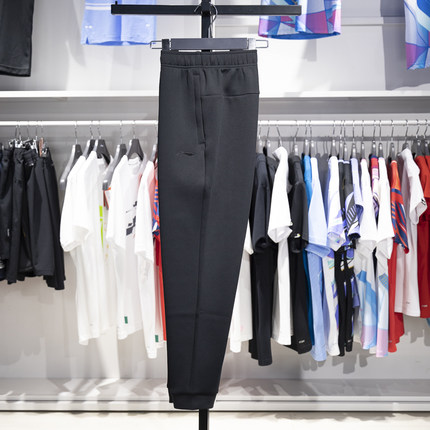 李宁卫裤男士2024秋季新款健身系列针织休闲收口运动长裤AKLU151