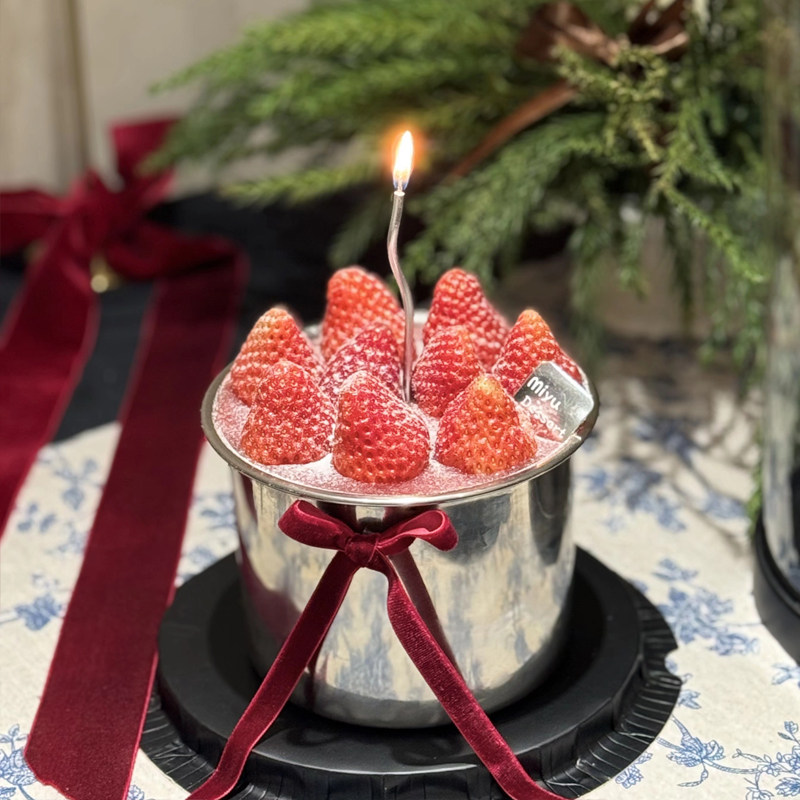 网红冬天圣诞节草莓季不锈钢容器奶油桶盆甜品红丝绒蝴蝶结丝带,节庆用品/礼品,蛋糕/烘焙装饰用品,淘宝优惠券,粉丝福利购,淘宝优惠卷