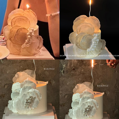 高级感白月光贝母片珍珠链条串