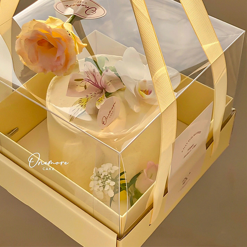 浪漫母亲节鲜花蛋糕礼盒浪漫妈妈节日手提盒凤梨夹心巴斯克打包盒,节庆用品/礼品,蛋糕/烘焙装饰用品,淘宝优惠券,粉丝福利购,淘宝优惠卷