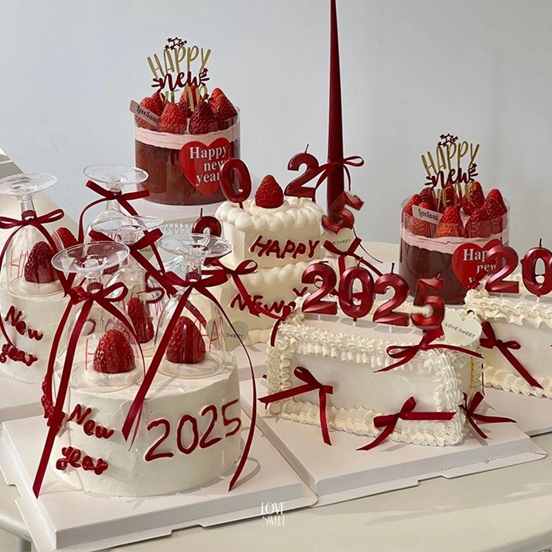 2025新年跨年夜家庭闺蜜聚会碰碰杯红酒杯数字蜡烛插件蛋糕装饰,节庆用品/礼品,蛋糕/烘焙装饰用品,淘宝优惠券,粉丝福利购,淘宝优惠卷
