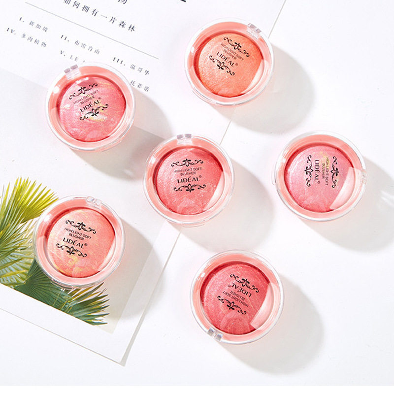 灵点LIDEAL颊恋立体腮红烤腮红烤瓷腮红细腻服帖修颜自然红润提色