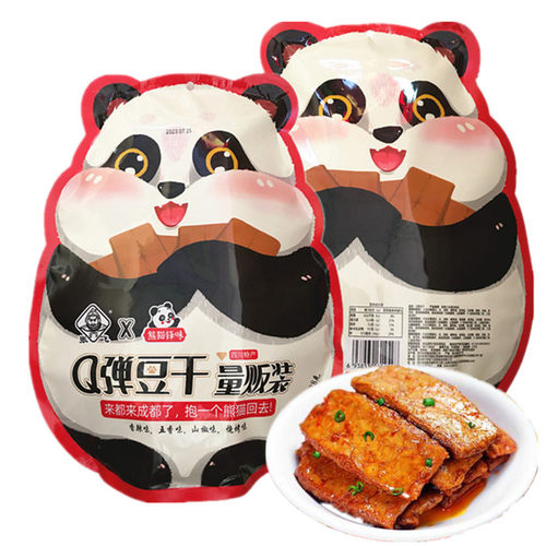 张飞Q弹豆干成都豆腐干休闲零食