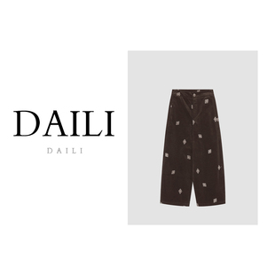 Z26K9968 女DLBYM 黛利新款 九分休闲裤